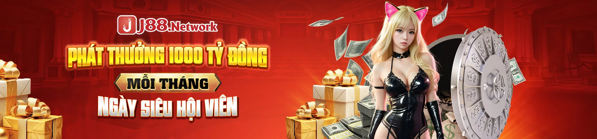 Hình ảnh chủ đạo các chương trình khuyến mãi độc quyền của J88DL Code